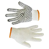 Рукавички плетені з вкрапленням, L, (547) Україна (16-023-1)