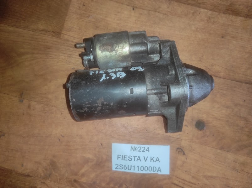 No222 Б/у стартер 2S6U11000DA для Ford Fiesta V KA
