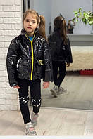 Молодежная курточка дизайнерская Le Cris 116-152 размер
