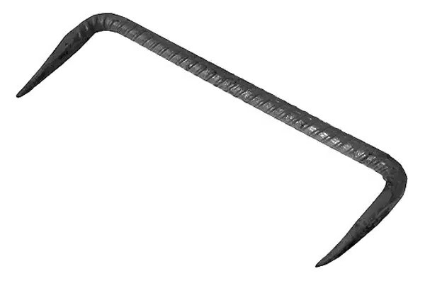 Скоба будівельна 350*10мм, фото 1