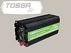 Інвертор напруги 1500W Tossa TAU1500L з функцією UPS, модифікована синусоїда зарядка 2в1, фото 2