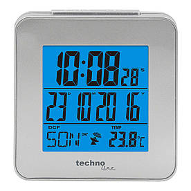 Годинник настільний цифровий Technoline WT268 Silver (WT268)
