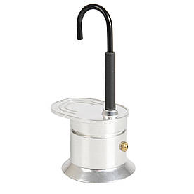 Кавоварка з системою дозування 50мл Bo-Camp Aluminium 1-cup Silver (2200535)