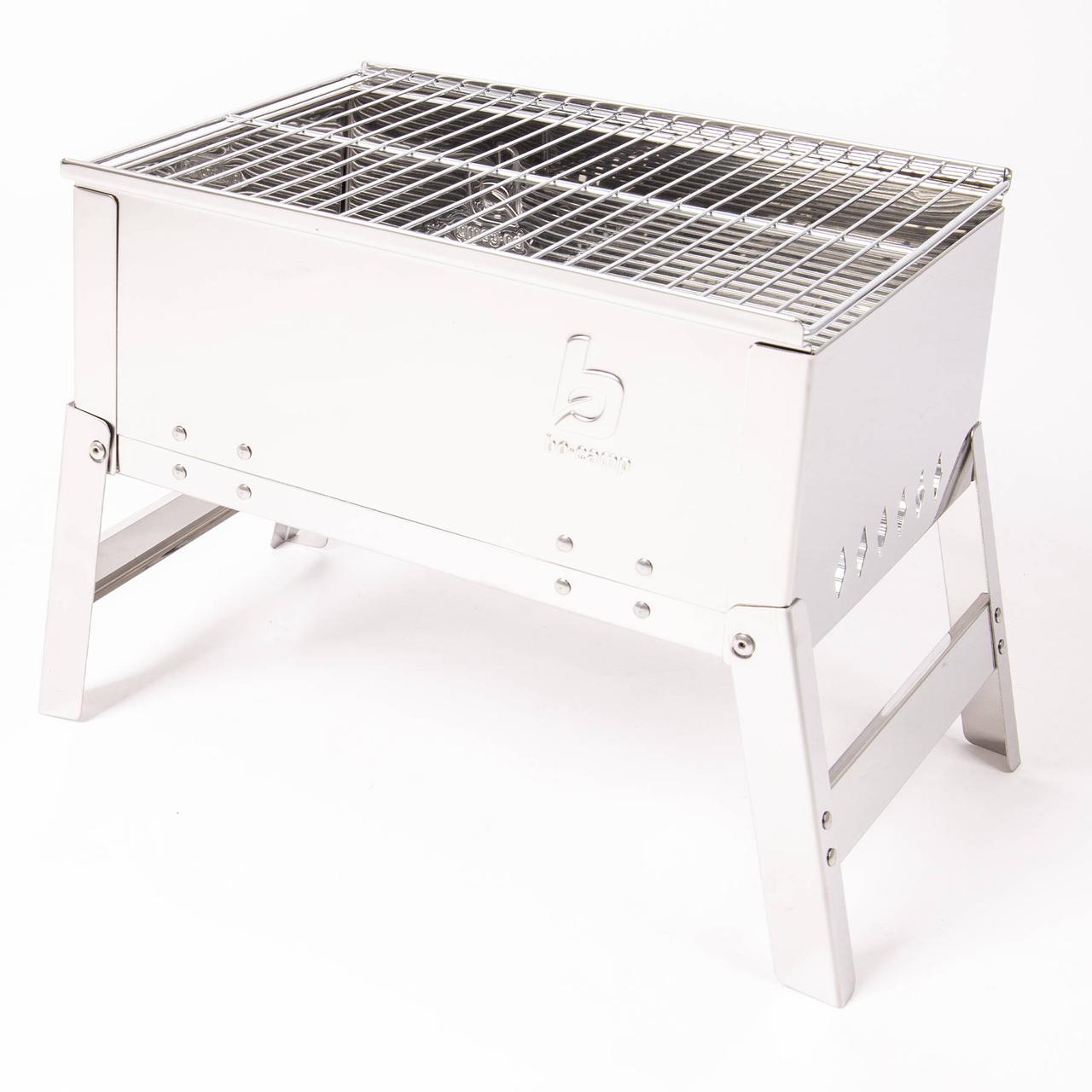 Гриль вугільний складний Bo-Camp Compact Delux Silver (8108360)