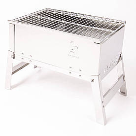 Гриль вугільний складний Bo-Camp Compact Delux Silver (8108360)