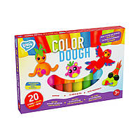 Набор для лепки с тестом Color Dough 41204, 20 стиков kr