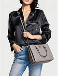 Сумка Victoria's Secret The Victoria Structured Satchel Grey, фото 7