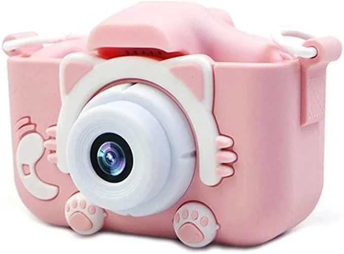 Дитячий цифровий фотоапарат з дисплеєм у чохлі Smart Kids Camera HD Фото та відео зйомка X300 Протиударний