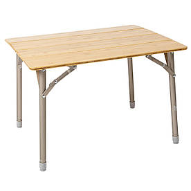 Стіл туристичний розкладний Bo-Camp Morris 65x50 cm Brown (1404645)