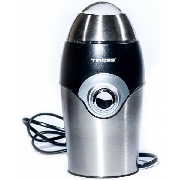 Кавомолка Tiross TS 530 (150 Вт, 50 гр помелу, блокування роботи без кришки, компактна)