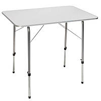 Стол кемпинговый стальной Bo-Camp Adjustable Height 80x60 cm Grey (1405505)