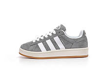 Чоловічі кросівки Adidas Campus Grey White HQ8707, фото 5