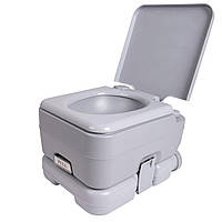 Биотуалет переносной Bo-Camp Portable Toilet Flush 10 Liters Grey (5502825)