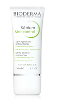 Bioderma Sebium Mat Control легкий увлажняющий крем против блеска кожи и расширенных пор, 30мл