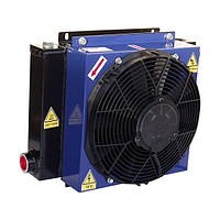 Маслоохладитель, теплообменник, вентилятор, кулер, oil cooler 24V 200 л