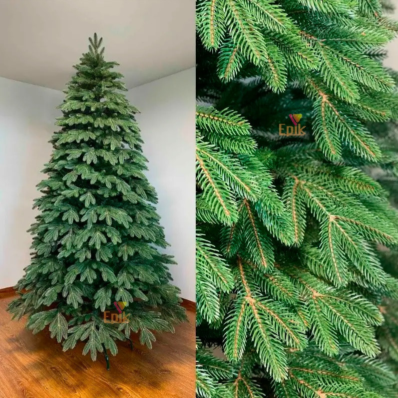Лита ялинка Преміум 2.2м зелена, фото 1
