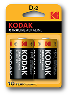 Батарейка KODAK XTRALIFE LR20 1x2 шт. блистер DE