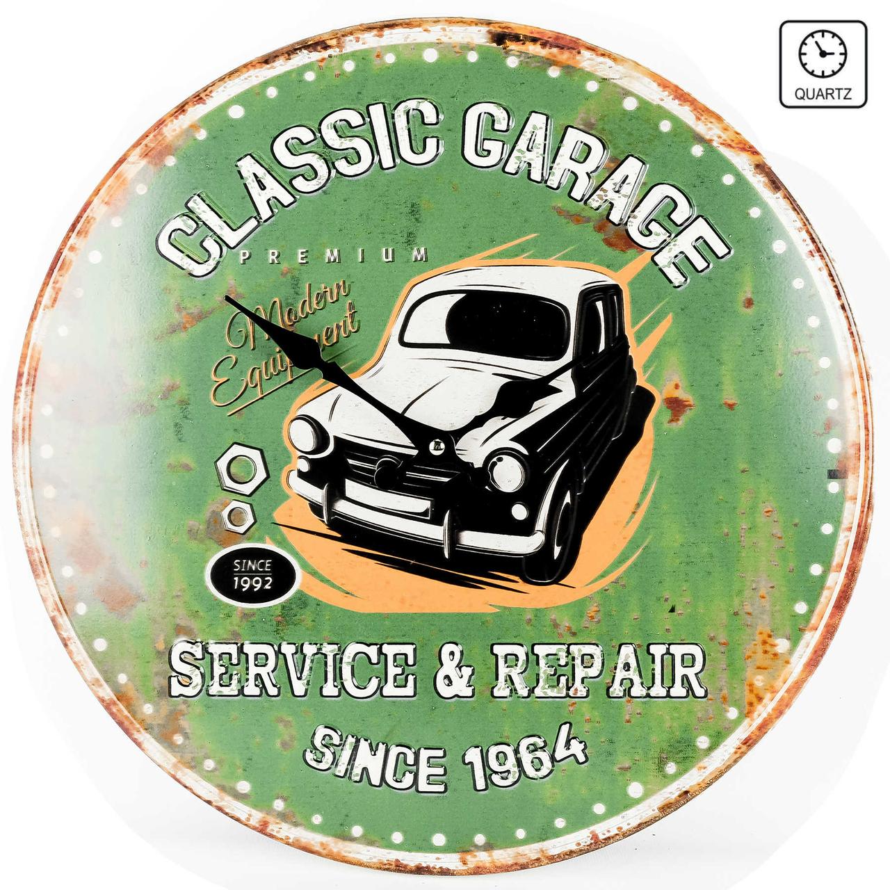 Годинник настінний Technoline 596579 Classic Garage (596579)