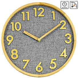 Годинник настінний Technoline WT7235 Grey/Brown (WT7235)
