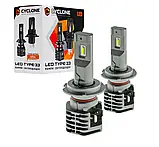 Лампи LED Cyclone H7 type-33 5000k 4600Lm, фото 3