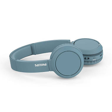 Бездротові навушники PHILIPS 4000 SERIES TAH4205XT (сині), фото 2