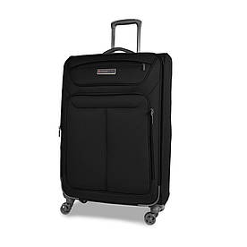 Валіза дорожня 78л Swissbrand Austria (M) Black (SWB_LEAUS001M)
