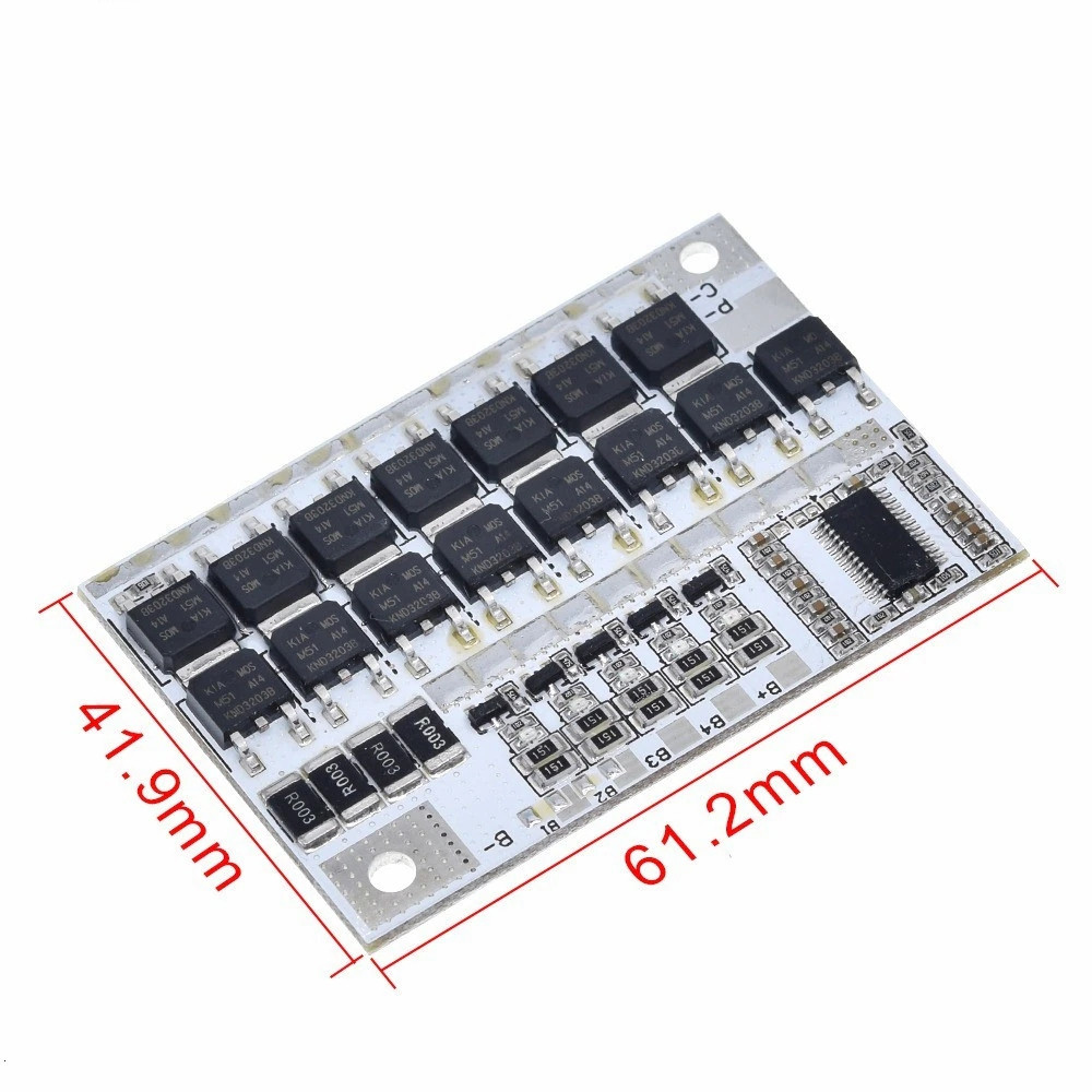 Контроллер BMS 3S 100А 12.6v для 18650 с балансировкой - фото 2 - id-p1963346802