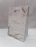 Весільний паперовий пакет З Коханням, фото 2