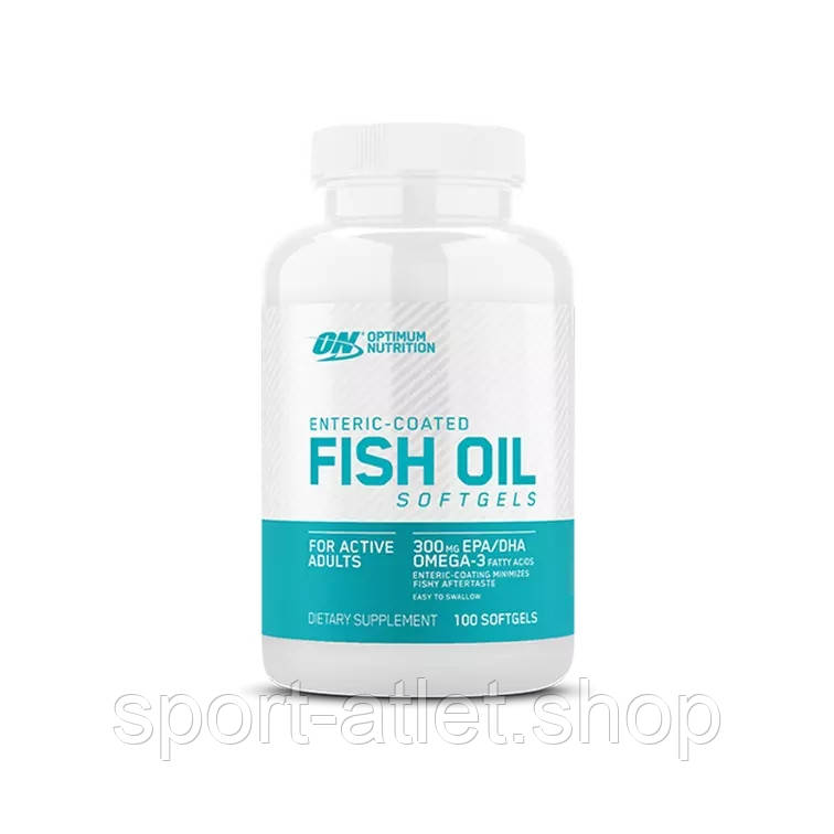 Жирні кислоти Optimum Fish Oil, 100 капсул