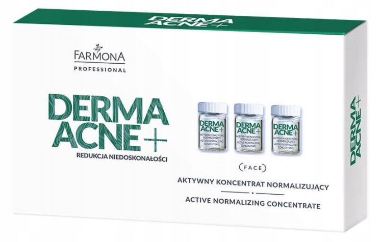 Активний нормалізуючий концентрат в ампулах Farmona DERMAACNE + Active normalizing concentrate