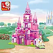 Конструктор блоковий дитячий Sluban M38-B0152 Замок принцеси (472 деталі в комплекті, фігурки), фото 10
