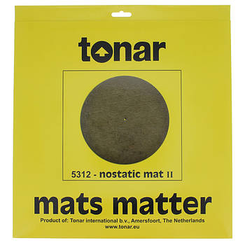 Мат антистатичний для опорного диска вінілового програвача Tonar Nostatic Mat II, art. 5312 (art.222968)