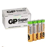 Батарейка GP Super LR03 (40шт/уп) DE