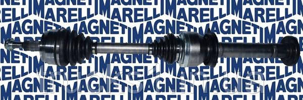 Приводний вал передній прав VW MULTIVAN T5, TRANSPORTER T5 2.5D 04.03-11.09 302004190108 (Magneti Marelli)