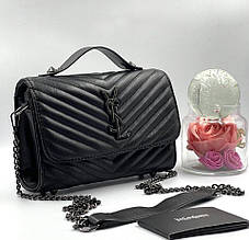 Жіноча сумка YSL на ланцюжку, 24×16 см, 931021
