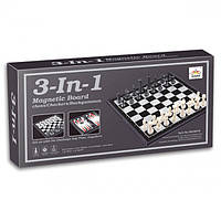 Настольная игра 3 в 1 Vivic SC56810 Шахматы, нарды, шашки