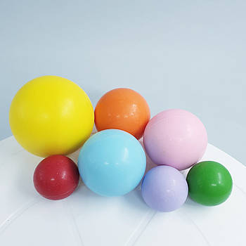 Шоколадні сфери Райдужні — 7 шт.