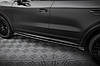 Накладки під пороги Porsche Cayenne 3 Sport Design (18-23) тюнінг обвіс леза сплітер елерон, фото 4