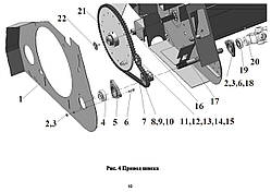 Привод шнека ЖК-60, ЖК-80