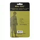 Шнурки вощені MIL-TEC 180 см Чорні / Комплект шнурків для тактичного взуття/ Шнурки вощені для високих берц, фото 3