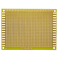 Макетна плата 70x90 мм одностороння текстиліт FR-4