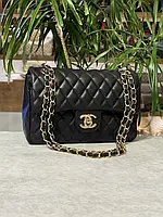 Chanel 2,55 Black 26х18 высокое качество женские сумочки и клатчи высокое качество