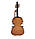Дерев'яна підставка під пляшку "Скрипка" з чарками в наборі , фото 4
