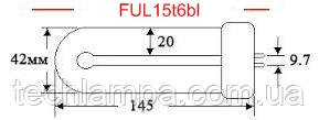 Лампа інсектицидна FUL15T6BL