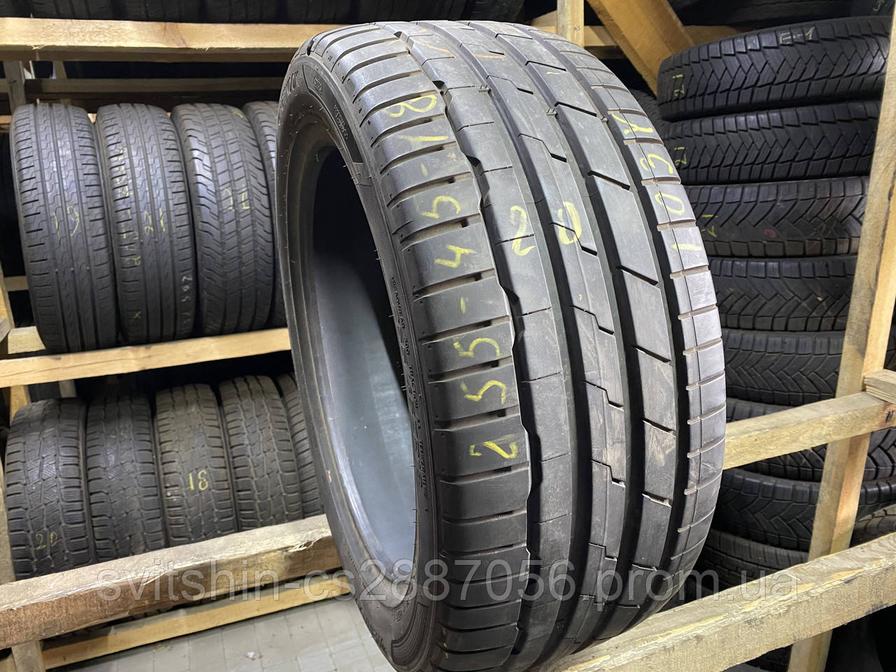 Розпаровка 255/45R18 Hankook Ventus S1 evo3 6.5мм 2020рік