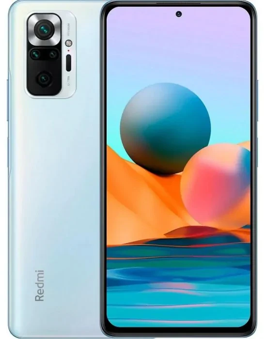Смартфон Xiaomi Redmi Note 10 Pro 8/128GB Blue (Global,NFC), 108+8+5+2/16Мп, Snapdragon 732 G, AMOLED 6.67"