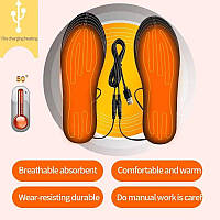 Термостельки для ног с подогревом от usb размер 35-44