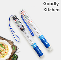 Кулинарный электронный термометр Goodly Kitchen, градусник электронный, термощуп для мяса, термометр для воды