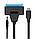 Адаптер SATA на Type C (USB-C) кабель-перехідник для жорсткого диска 2.5/3.5 — САТА Тип С шнур для SSD/HDD, фото 5