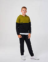 Детский костюм (толстовка+брюки) | Футер с микроплюшем | 122, 128, 134, 140, 146, 152 | Тепло и стильно для
